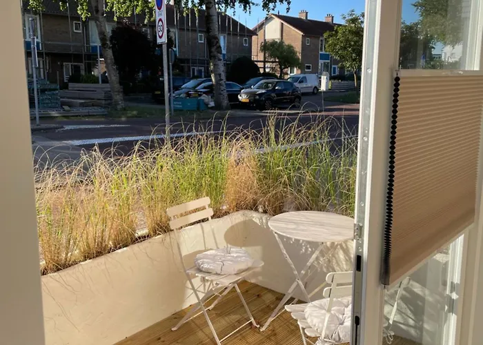 招待所 Knusse Met Zonnig Terrasje